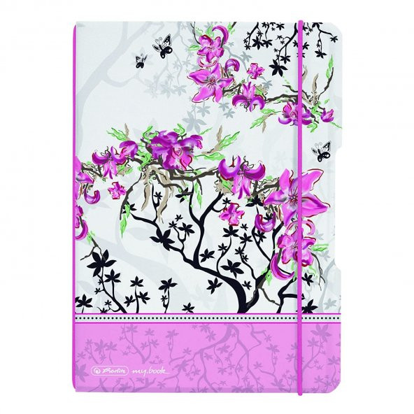 Herlitz A5 Kareli Defter Bloom 1136