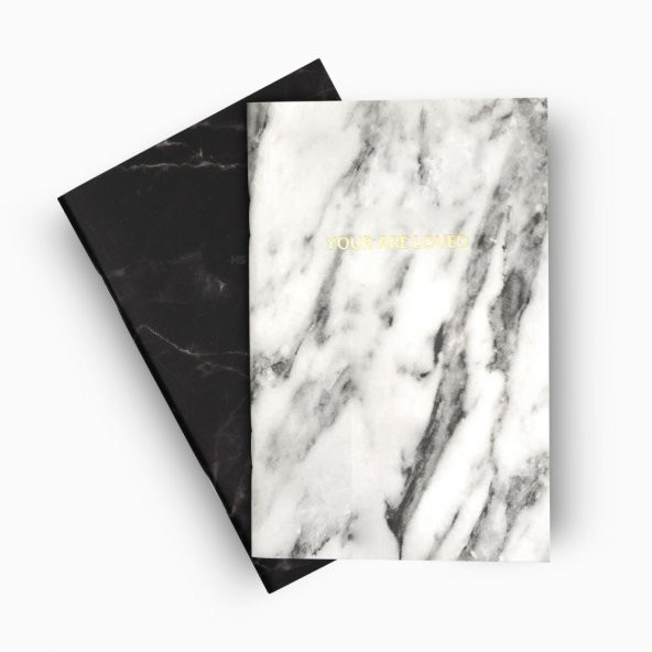 Pyrus A6 2li Your Are Loved Mermer Çizgili Defter Seti