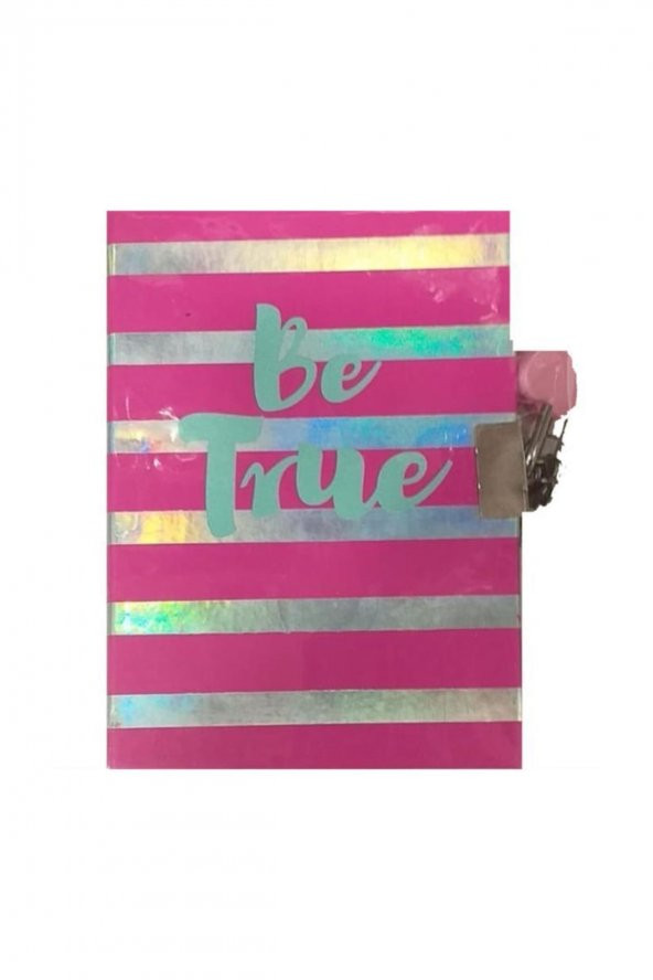 Pyrus A6 Sert Kapak Kilitli Be True Not Defteri ürün görseli