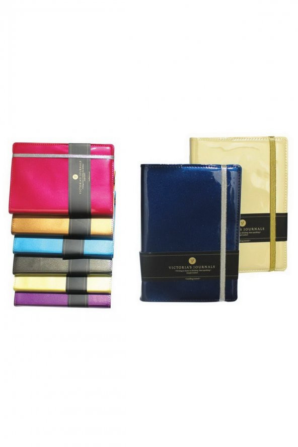 Keeper 12x17 80 Yaprak Çizgili Lastikli Defter Deri Kapaklı