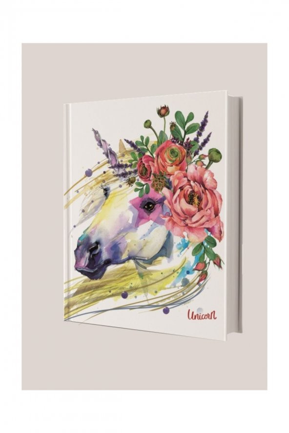Deffter Unicorn Flower Not Defteri