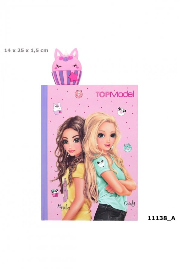Top Model Secrets Book Candy Defter - Resim 2
