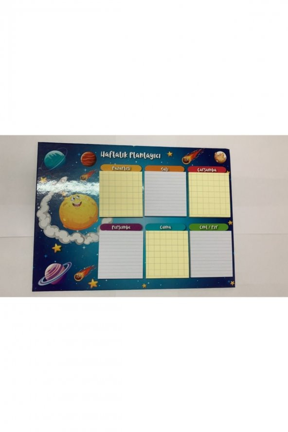 Notyaz Başarı Haftalık Planlayıcı Set