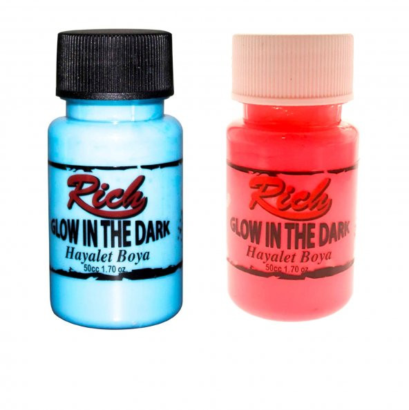 Rich Karanlıkta Parlayan Hayalet Boya Mavi&Pembe ürün görseli 1