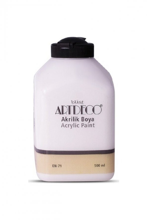 Artdeco Akrilik Ahşap Boyası 500 ml 3619 Beyaz ürün görseli 1