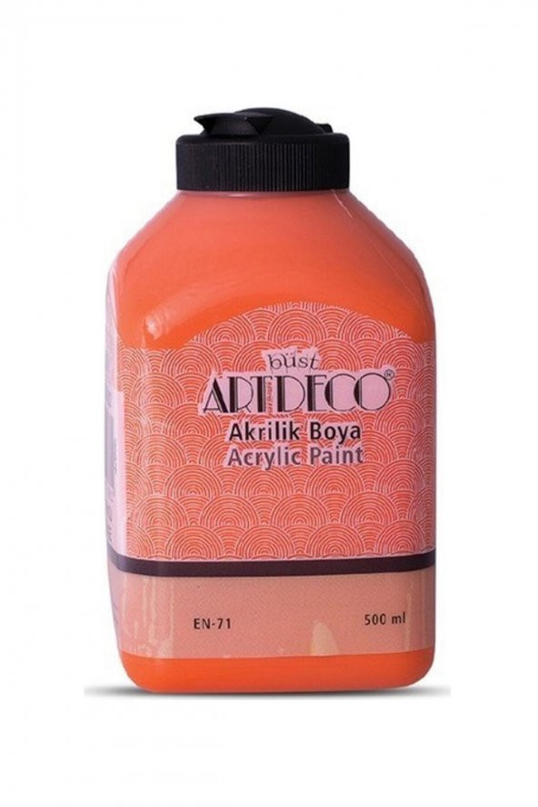 Artdeco Akrilik Boya 500 ml Turuncu. ürün görseli 1