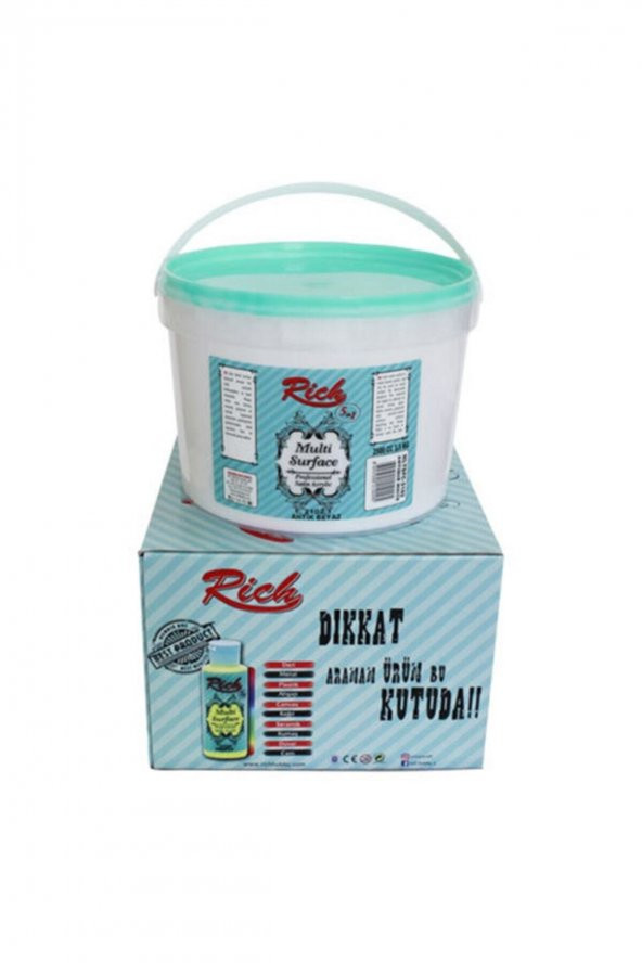 Multi Surface Her Yüzey Için Akrilik Boya 2500 Cc 2102 Antik Beyaz ürün görseli 1