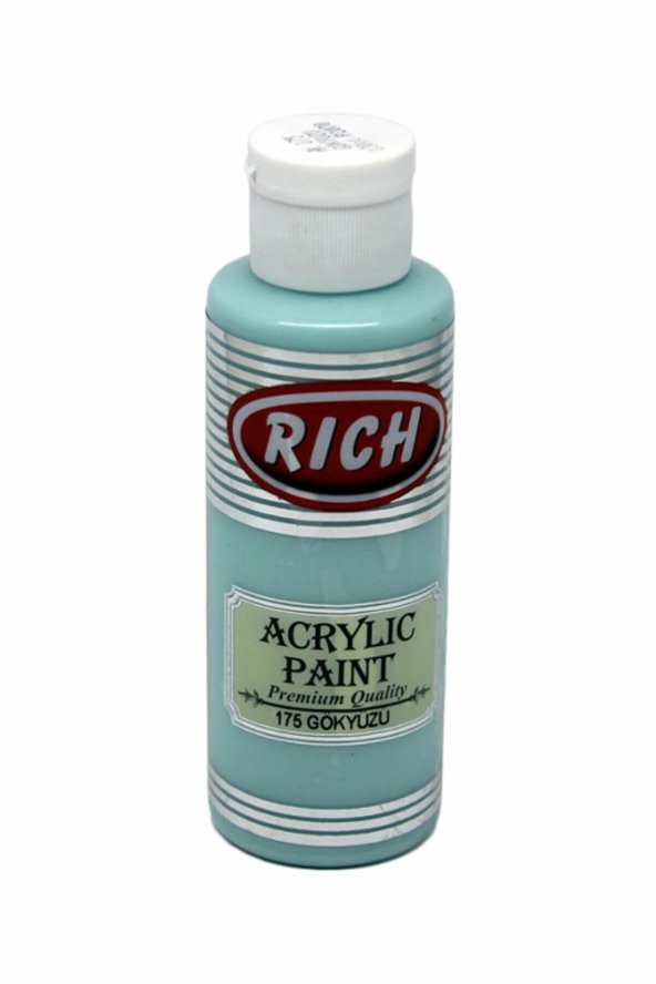 Rich 130 ml Akrilik Boya No175 Gökyüzü ürün görseli 1
