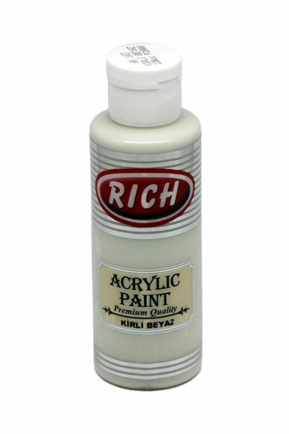 Rich 130ml Akrilik Boya No103 Kirli Beyaz ürün görseli 1