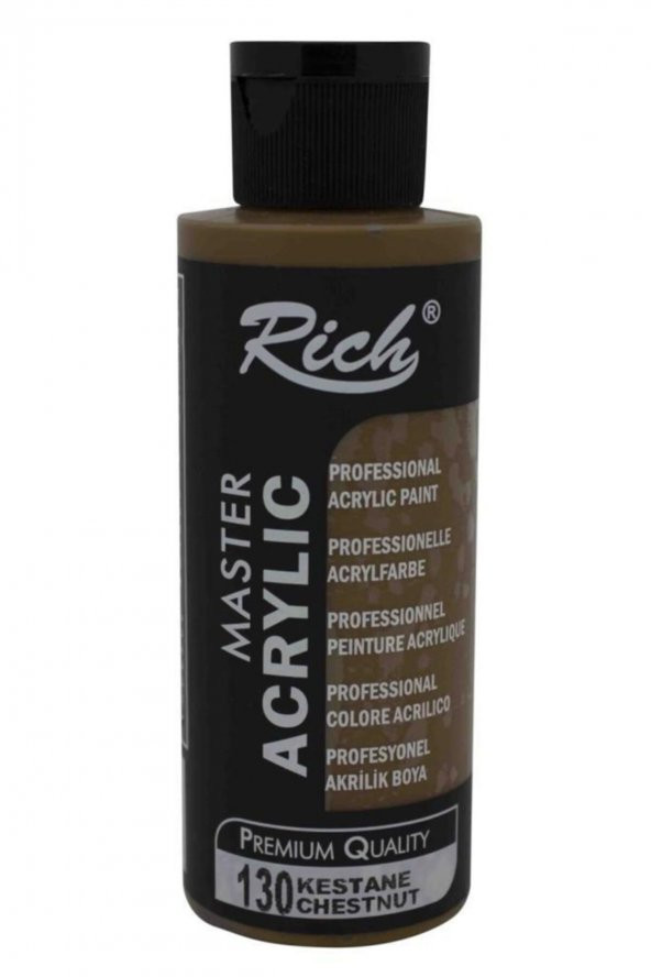 Rich Akrilik Boya 120 Cc Kestane 120-130 ürün görseli 1