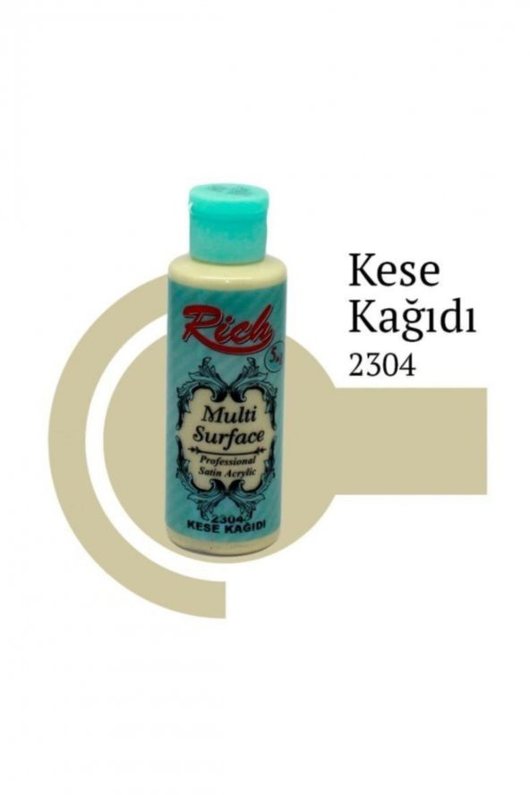 Rich Multi Surface 2304 Kese Kağıdı Akrilik Boya 120 Cc ürün görseli 1