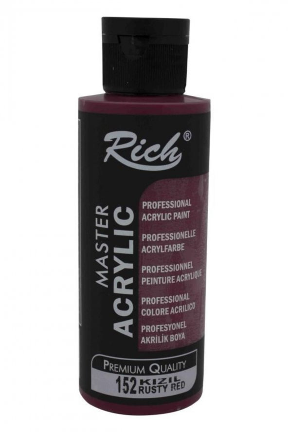 Rich Akrilik Boya 120 Cc Kızıl 120-152 ürün görseli 1