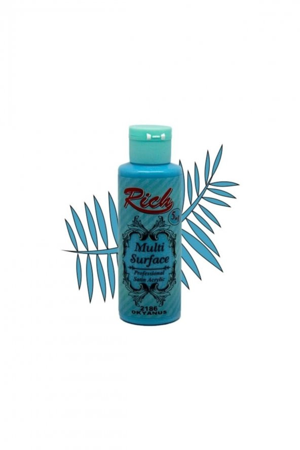 Rich Multi Surface Akrilik Boya Okyanus 120 cc ürün görseli 1
