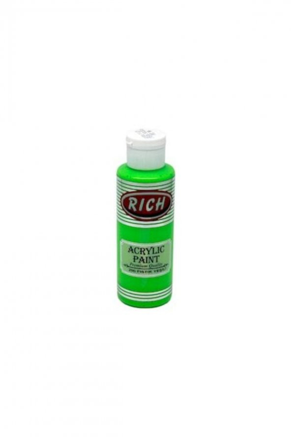 Rich Master Acrylic Fıstık Yeşili 120 Cc Akrilik Boya 200 ürün görseli 1