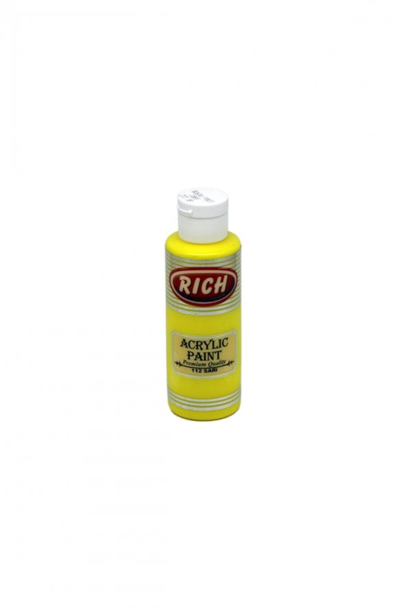 Rich Master Acrylic Sarı 120 Cc Akrilik Boya 112