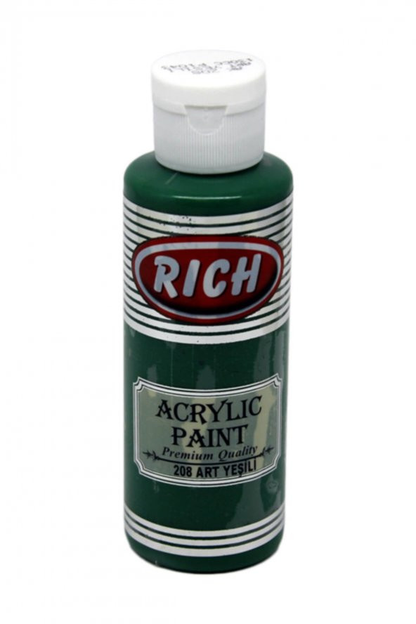 Rich Akrilik Boya 130 cc. 208 Art Yeşili ürün görseli 1