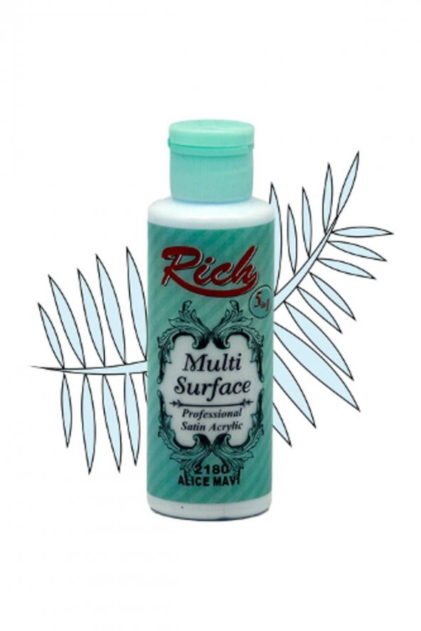 Rich Akrilik Boya 130 cc. 218 Nefti ürün görseli 1