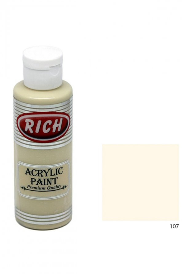 Rich Akrilik Boya 130cc Taffy 107 211581 ürün görseli 1