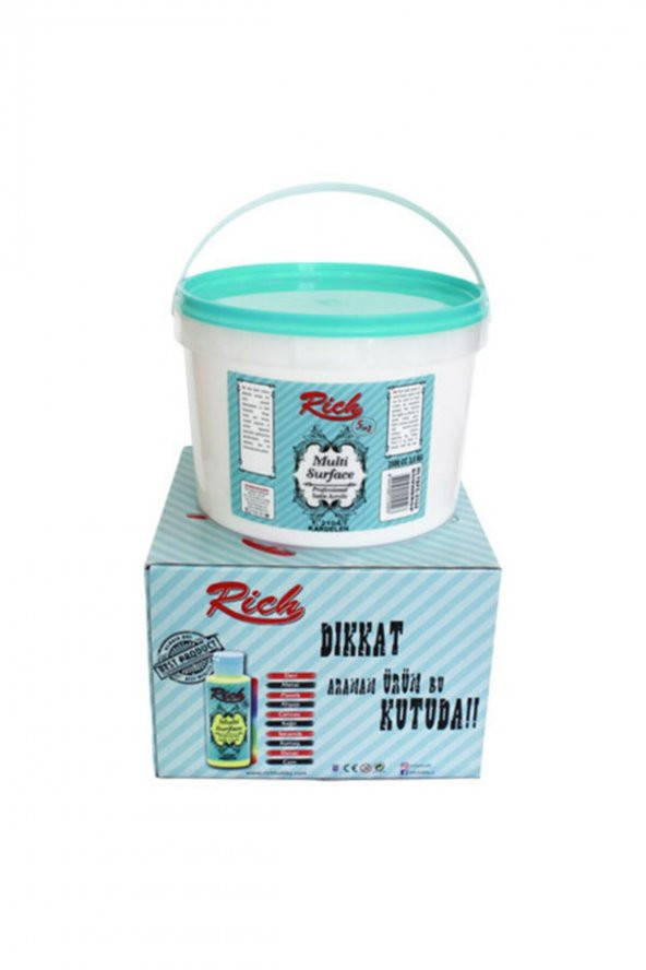 Rich Multi Surface Her Yüzey İçin Akrilik Boya 2500cc Kardelen ürün görseli 1
