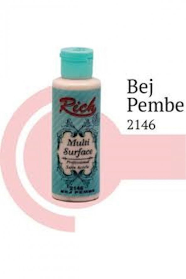 Rich Multi Surface 120 Cc Bej Pembe ürün görseli 1