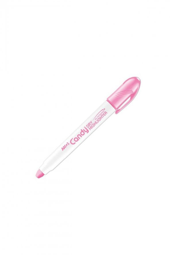Amos Candy Jel Fosforlu Kalem Pastel Renkler Pastel Pembe
