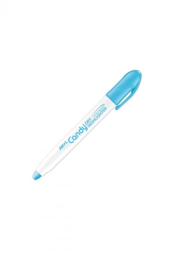 AMOS DRY HİGHLİGHTER FOSFORLU JEL KALEM PASTEL MAVİ