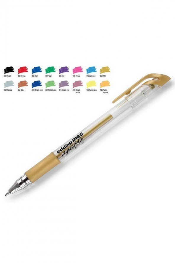 Edding Crystal Jelly Altın