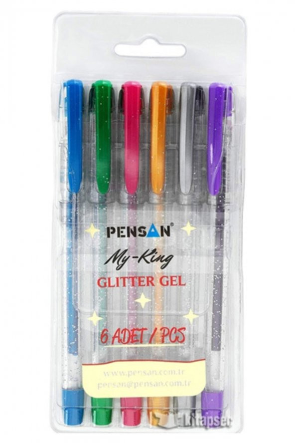 Pensan My-Kıng Jel Kalem Simli 6 Lı 2227-6