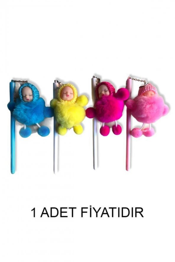 Pon Pon Uyuyan Bebek Tükenmez Jel Kalem