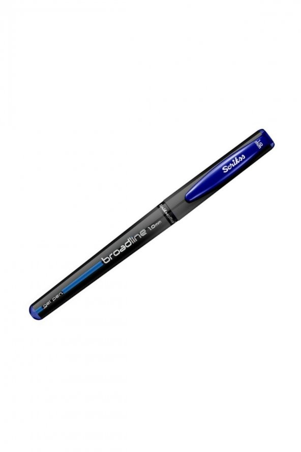 Scrikss 1.0 Mm Jel Tükenmez Kalem Mavi - 2