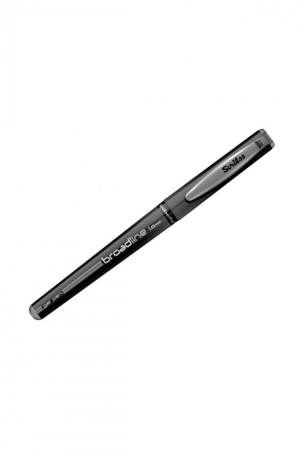 Scrikss Broadline 1.0 Mm Jel Tükenmez Kalem Siyah - 4