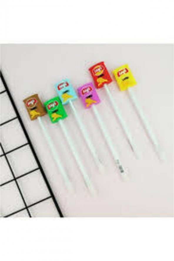 Tuna Cips Lays Tükenmez Jel Kalem - Resim 2