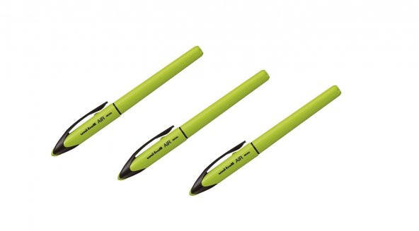 Uni-ball Aır Micro Çimyeşili Mavi Tükenmez Kalem 3 Adet ürün görseli 1