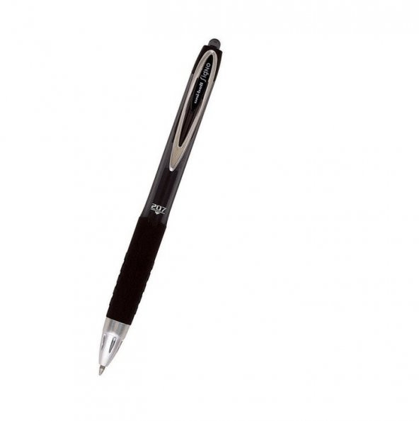 Uni-Ball Umn-207 0.7 Jel Kalem Siyah - Resim 2