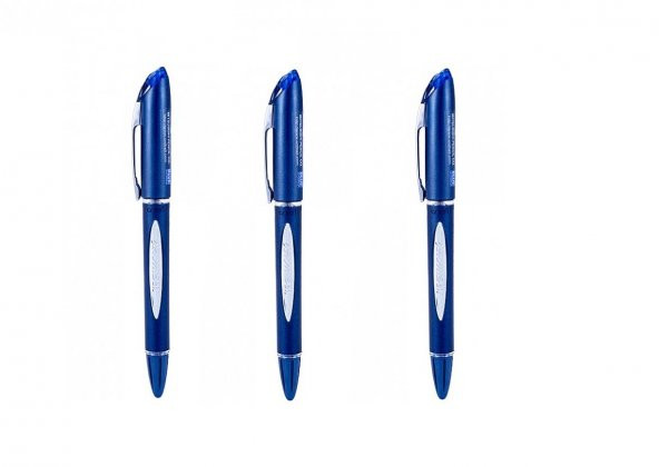 Uniball Mavi Jet Stream 0.7 Hızlı Yazı Kalem Mavi 3 Adet