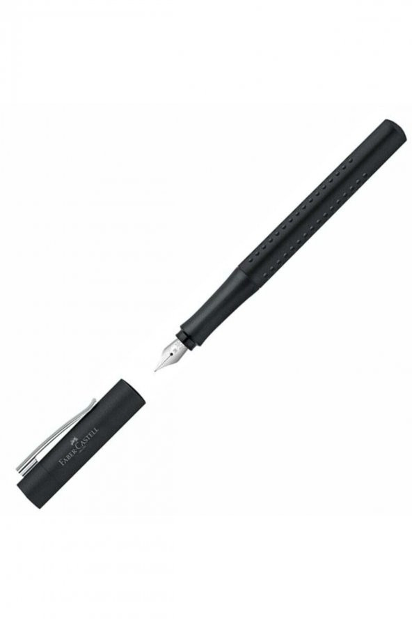 Faber-Castell Grip Dolma Kalem - Mat Siyah M Uç