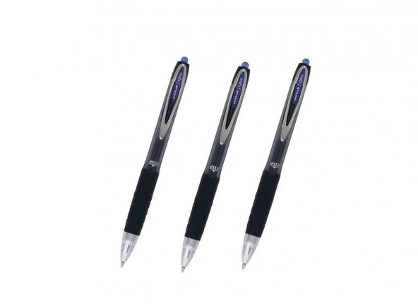 Uni-ball Umn-207 0.7 Jel Kalem Mavi 3 Adet ürün görseli 1