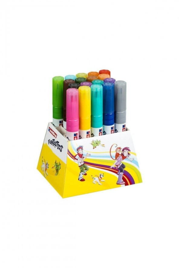 Edding Funtastics Keçe Uçlu Kalem Kalın 18 Li Set ürün görseli 1