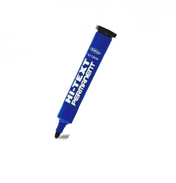 Hi-text Permanent Marker Yuvarlak Uçlu Mavi ürün görseli 1