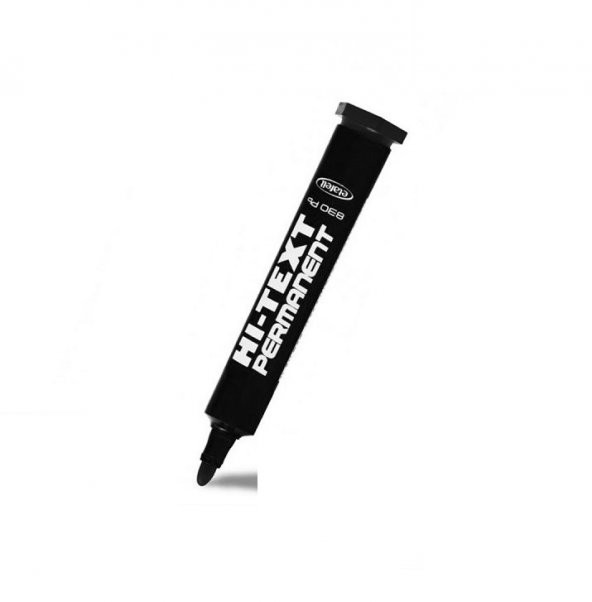 Hi-text Permanent Marker Yuvarlak Uçlu Siyah