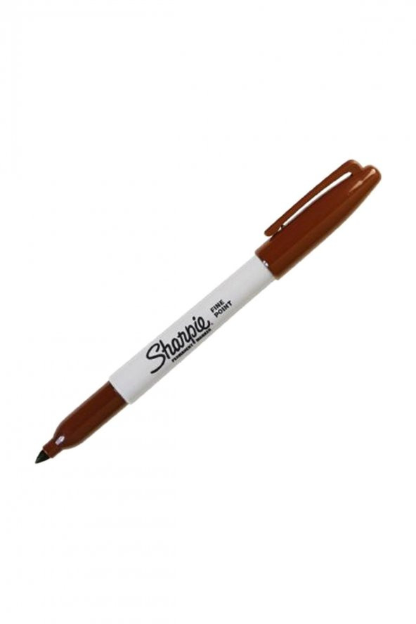 Sharpie Fine Permanent Markör - Kahverengi 3 Adet