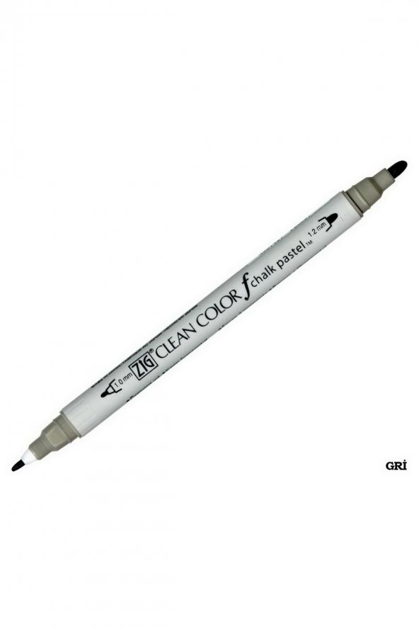 Zig Clean Color F Chalk Pastel Tcs-6500 012 Gray ürün görseli 1