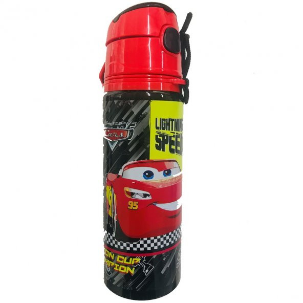 Lisanslı Cars Çelik Matara 500 ml
