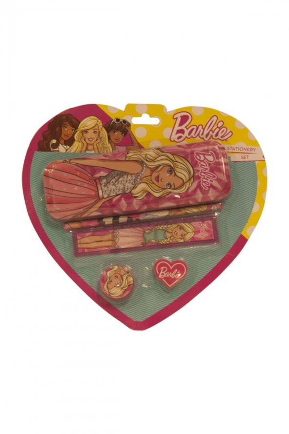 Barbie Kırtasiye Seti 5 Parça B-3765a 9008210