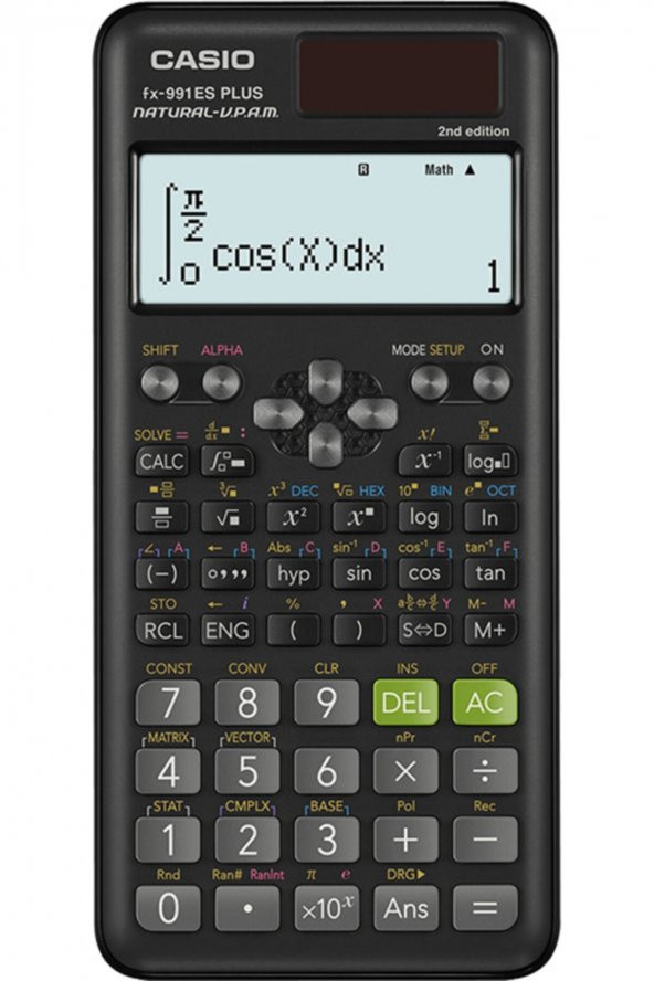 Casio Fx-991es Plus 2. Versiyon Bilimsel Fonksiyonlu Hesap Makinesi