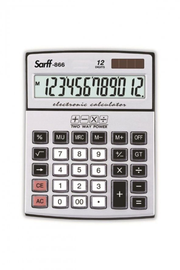 Sarff Hesap Makinesi 866 12 Hane