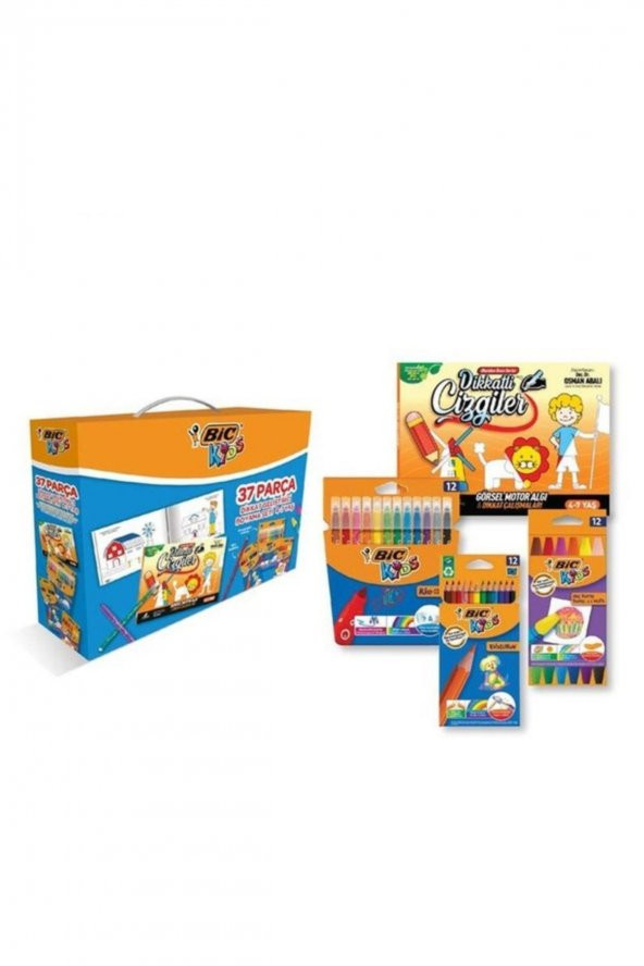 Bic 37 Parça Dikkat Geliştirici Boyama Seti - 2