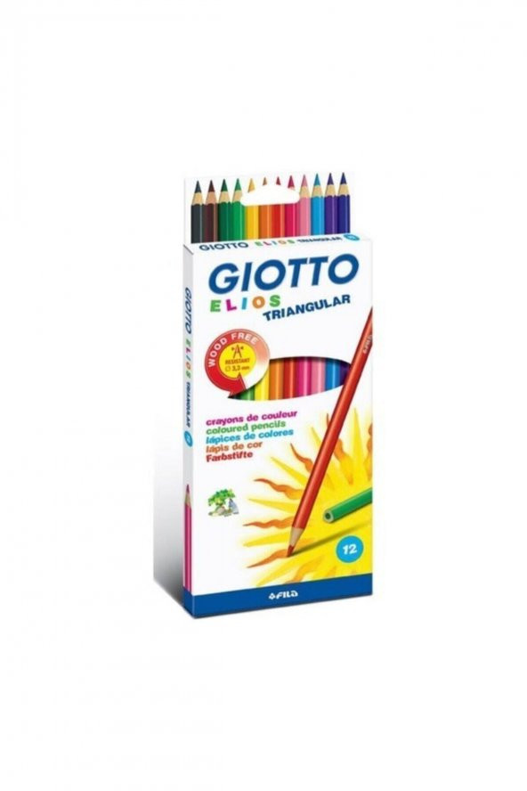 Giotto 275800 Elıps 12 Renk Kuru Boya