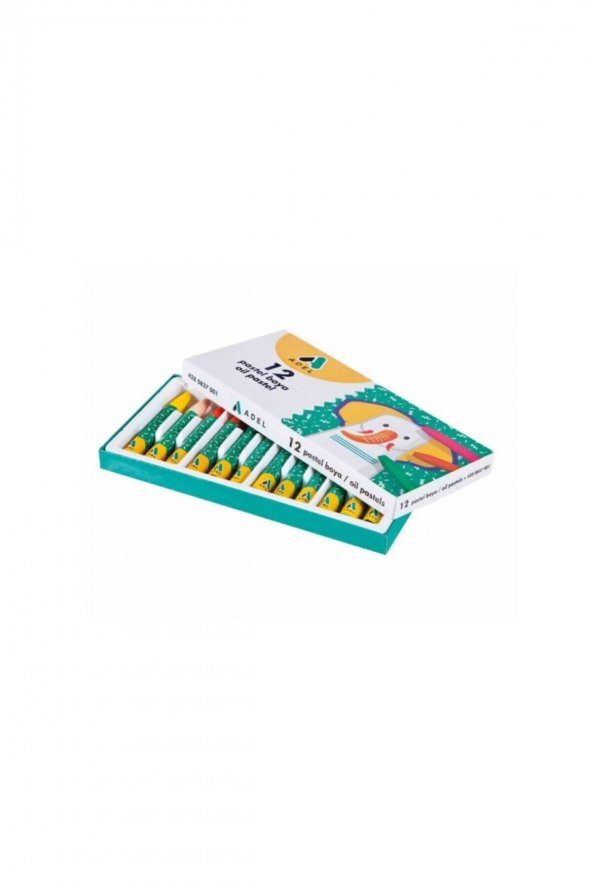 Adel 12 Renk Pastel Boya ürün görseli 1