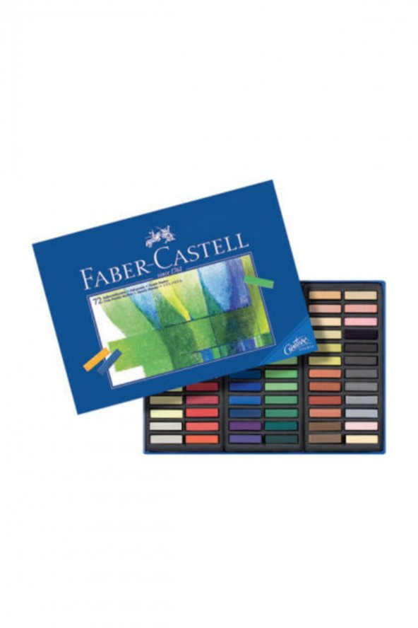Faber Castell Creative Studio Mini Toz Pastel Boya (Soft) 72 Renk Yarım Boy (5175128272)